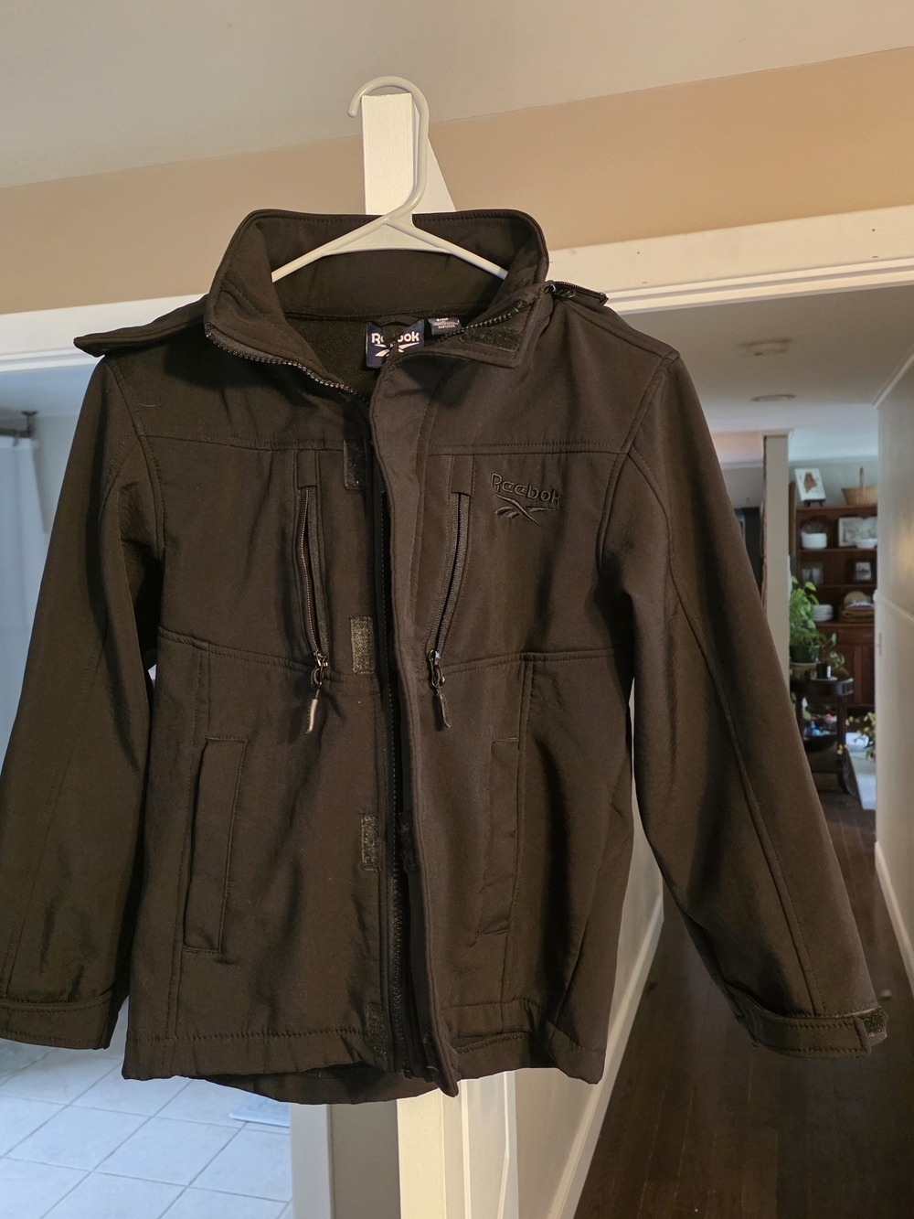Reebok Kids' Black Softshell Jacket